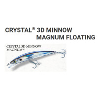 CRYSTAL® 3D MINNOW MAGNUM FLOATING - F1151X - YO-ZURI 